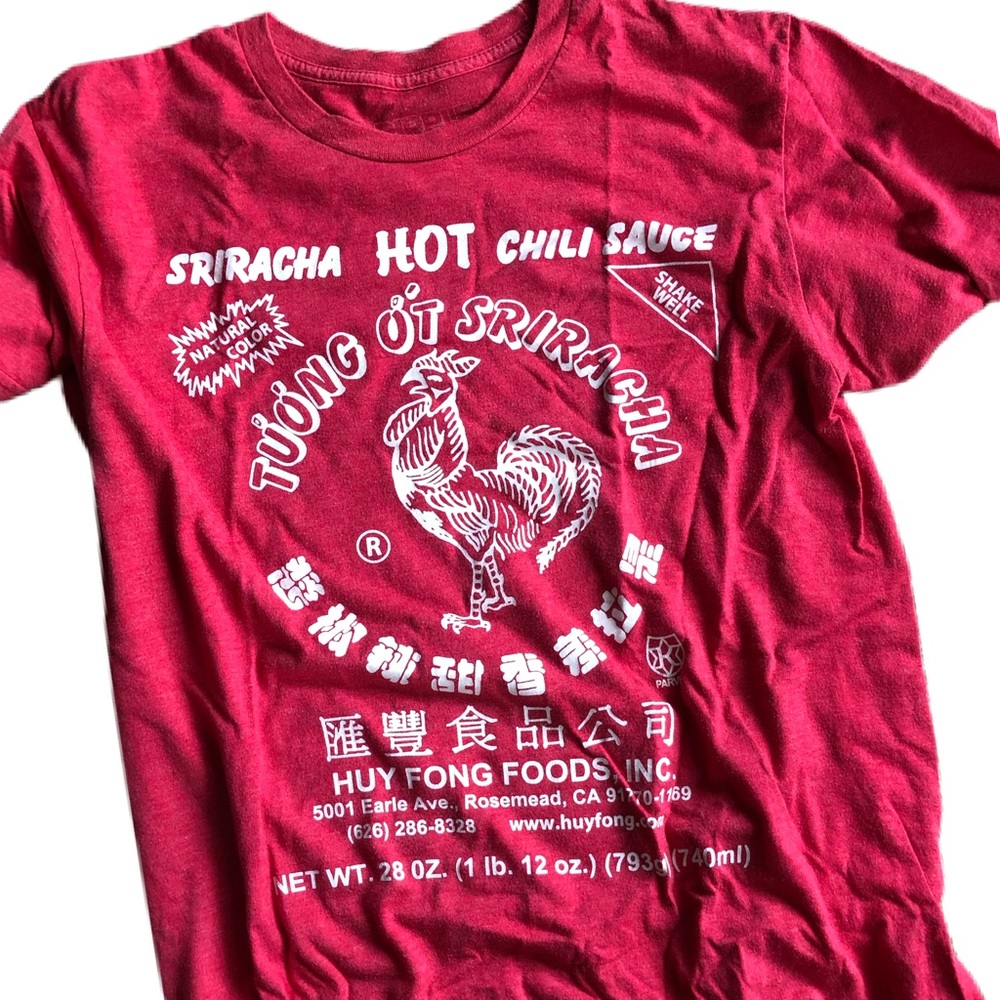 Sriracha vintage T-shirt, graphic tee